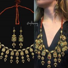 اللبة lebba Moroccan Necklace, Pick And Mix, Moroccan Design, Traditional Jewelry, Morocco, Cross Necklace, Gold Jewelry, Statement Necklace