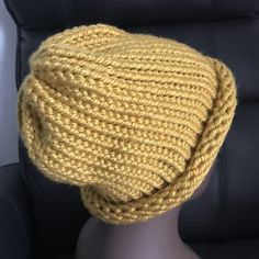 Chunky hand-knitted rolled brim beanie. Handcrafted by yours truly! I love making these hats! I’m praying they are a favorite of yours too.

2-day processing. Shipped in 4-7 days. Hand Knitted Yellow Crochet Hat, Hand Knitted Yellow Beanie Hat, Yellow Hand Knitted Beanie Hat, Yellow Hand-knitted Beanie Hat, Hand Knitted Beanie Bonnet, Yellow Hand Knitted Beanie Crochet Hat, Yellow Knit Beanie Hat, Knitted Beanie With Curved Brim, Yellow Yarn Crochet Beanie Hat