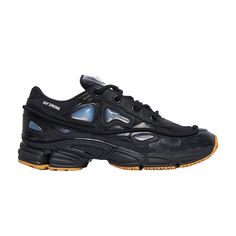 Find ADIDAS Raf Simons X Ozweego Bunny 'core on Editorialist. Following the release of a clean white version of the Bunny, Raf Simons and adidas teamed up on the Ozweego Bunny again in 2017, highlighting the shoe’s futuristic silicone bubbles with Core Black construction. Signature details on the remodeled runner include reserved Raf Simons branding at the ankle and text instructions printed around the lacing system. Adidas Custom Sneakers With Translucent Outsole For Streetwear, Adidas Custom Sneakers For Streetwear With Translucent Outsole, Adidas Functional Sneakers, Functional Adidas Sneakers, Adidas Running Shoes With Vibram Sole For Streetwear, Adidas Low-top Sneakers With Vibram Sole, Adidas Functional Sneakers With Rubber Sole, Functional Adidas Sneakers With Rubber Sole, Adidas Sporty Sneakers With Vibram Sole