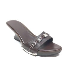 Brand: FERRAGAMO Style: SANDALS HEELS WEDGE Color: BROWN Size: 7.5 SKU: 293-29344-27444 CONDITION: GENTLY USED Brown Round Toe Wedge Sandals For Formal Occasions, Brown Open Toe Wedge Sandals For Formal Occasions, Brown Wedge Heel Sandals For Formal Occasions, Formal Brown Wedge Sandals With Open Heel, Brown Wedge Sandals With Removable Insole For Formal Occasions, Brown Formal Wedge Sandals With Removable Insole, Classic Brown Wedge Heel Sandals, Formal Brown Closed Toe Wedge Sandals, Formal Brown Synthetic Wedge Sandals