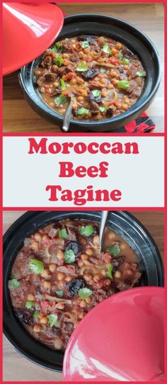 this is an image of moroccan beef tagine