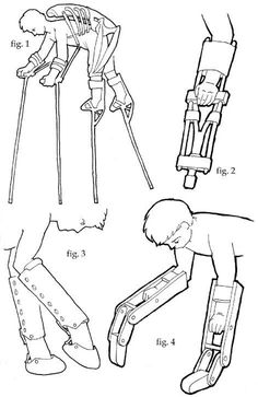 the diagram shows how to use crutches and walking canes in different positions