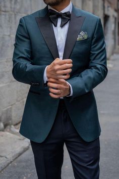 Men's Elegant Forest Green Tuxedo Suit for Men for Wedding, Engagement, Prom, Groom wear and Groomsmen Suits, Best Christmas Gift For Him. This Suit crafted from high quality fabric and imported materials. Our products are handcrafted by experienced tailors who make sure the that the stitching is precise, lining is proper and the overall product is sturdy enough to not go out of shape for more than a few years. Also all our products have extra margins in their length, sleeves, sides so it's easi Forest Green Tuxedo, Tuxedo Suit For Men, Forest Green Wedding, Green Tuxedo, Christmas Gift For Him, Wedding Suits Groom, Suit Covers, Suit For Men