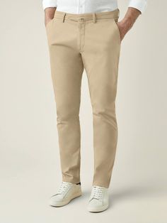 Summer Tapered Leg Chino Cotton Twill Pants, Tapered Chinos, Pique Shirt, Grey Chinos, Polo Design, Blue Denim Shirt, Polo Classic, Mens Linen, Cotton Chinos