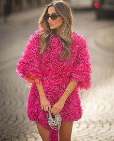 #ad Top Seller for ZARA NEW WOMAN SS23 FUCHSIA RUFFLED KNIT COAT ALL SIZES REF: 9598/084, Women's Coats Jackets Chic Pink Outerwear For Party, Chic Pink Party Outerwear, Pink Outerwear For Evening In Fall, Pink Evening Outerwear For Fall, Pink Fall Evening Outerwear, Feminine Pink Outerwear For Party, Summer Evening Long Sleeve Outerwear, Long Sleeve Summer Evening Outerwear, Feminine Pink Outerwear For Evening