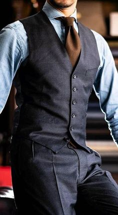 Vest And Slacks Men Outfit, Dress Shirt And Vest Men Outfit, Suit Vest For Men Casual, Mens Vest Outfits Formal, Vest And Tie Outfit Men, Formal Vest For Men, Mens Work Attire, Suit With Vest Men, Men’s Formal