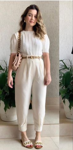 Chique Outfit, Casual Day Outfits, Elegante Casual, Classy Work Outfits, Stylish Work Outfits, Casual Work Outfits, Looks Chic, Work Outfits Women, Professional Outfits