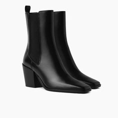 Black High Ankle Boots for Women Long Boots Women Long Boots, Black Suede Chelsea Boots, Brown Suede Chelsea Boots, Boots For Women Ankle, Cutout Boots, Wide Calf Riding Boots, Quality Leather Boots, Heeled Chelsea Boots, Brown Chelsea Boots