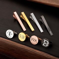 Custom Cufflinks and Tie Clip Set - Personalized Engraved Cufflinks with Custom Engraved Box Elevate your gift-giving with our Custom Cufflinks and Tie Clip Set, perfect for groomsmen proposal gifts, best man proposals, anniversary gifts, or a special gift for dad. This elegant set includes personalized cufflinks and a matching tie clip, allowing you to customize each piece with names, initials, or important dates to create a unique keepsake. The set comes beautifully presented in a sophisticate Father Of The Bride Wedding, Best Man Gifts, Groomsmen Proposal Gifts, Man Gifts, Engraved Cufflinks, Wedding Cufflinks, Engraved Box