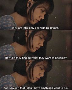 two girls with their faces close to each other and the caption says, why am i the only one with no dream?