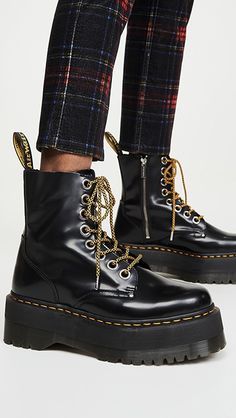 Dr. Martens Jadon Max Boots | SHOPBOP SAVE UP TO 25% Use Code: SNOWWAY Doc Martens Jadon Max, Chelsea Boot Outfits Women, Dr Marten Jadon, Doc Martens Jadon, Chelsea Boots Outfit