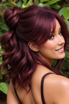 Cooper Hair, Exotic Hair Color, Cinnamon Hair Colors, Natural Redheads, Red Hair Inspiration, Cinnamon Hair, Cherry Red Hair, Violet Hair, Hair Color Burgundy