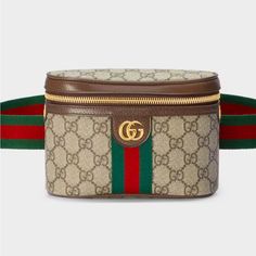 Authentic Gucci Belt Bag With A Detachable Strap, Can Be Worn On The Waist, Shoulder Or As A Pouch. Box, Dust Bag And Receipt Available. Shopping Bag Also Available Upon Request. Please Message Me If You Would Like It Shipped With Purchase. Smoke Free/Pet Free Home Style 699765 96iwg 8745 * Beige And Ebony Gg Supreme Canvas * Gold-Toned Hardware * Can Be Worn As A Belt Or Shoulder Bag * Inside: Keychain Hook * Chain Shoulder Strap With 19.3" Drop * 7.1"W X 4.7"H X 2.4"D * Fits Up To Iphone Pro, Airpods, Card Case, And Lipstick Gucci Belt Bag, Keychain Hook, Iphone Pro, Bag Inside, Home Style, Gucci Belt, 7 H, Belt Bag, Card Case