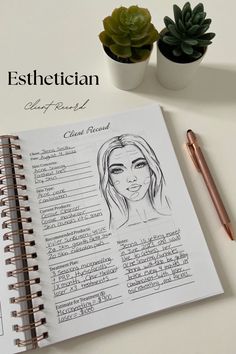 Discover the perfect tool to streamline your esthetician business with our #Esthetician Client Record Book. Stay on top of #Skincare services, #ClientRecords, and #BeautyBusiness appointments effortlessly. This book simplifies #ClientManagement, making it ideal for #SpaManagement and #SalonOrganization. Keep track of #ClientAppointments and essential details for each client's #SkinCareRoutine, #FacialTreatments, and more. Whether you specialize in #Microblading, #AcneTreatment, or #AntiAging Esthetician School Bag, Esthetician At Home, Esthetician Floor Plan, Esthetician Room Essentials, Studying Esthetician, Esthetician Dream Board, Esthetician Room Decor Inspiration Luxury, Basic Facial Steps Esthetician, Spa Esthetician Room