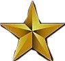 an image of a gold star on a white background