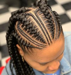 Creative Box Braids All Back Styles, Latest Ghana Weaving Shuku, Half Cornrows Half Box Braids, Half Box Braids, All Back Ghana Weaving, Latest Ghana Weaving Styles, Latest Ghana Weaving, Ghana Weaving Styles, Ghana Weaving Hairstyles