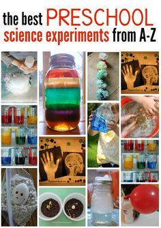 the best preschool science experiments from a to z