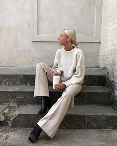 Amanda Marie, Minimalist Moda, Chique Outfit, Looks Street Style, Olivia Palermo, Mode Inspo, 가을 패션, Mode Vintage, Gigi Hadid