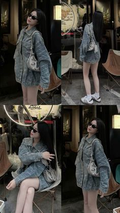 Tokyo Summer Outfits, Denim Shorts Outfit, Selfie Poses, Fashion Sense, I Got This, Classy Outfits, Short Outfits, Profile Picture, Denim Shorts