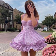 Double Small Smocked Floral Strap Princess Dress 💌 #fashion #style #ootd #instafashion #outfit #beautiful #fashionblogger #fashionpost #lookbook #dress #shopping #ootdshare #beauty #mylook #fashiondiaries #fashionista #shein #sheingals #lookoftheday #fashiongram #love #model #todayimwearing #moda #fashionstyle #instastyle #outfitoftheday #stylish #fashionable #fashionblog Vintage Mini Dresses, Chique Outfits, Elegant Party Dresses, Fairytale Dress, Fairy Dress, Mini Dresses Summer, Floral Mini Dress, Fancy Dresses, Spring Dresses