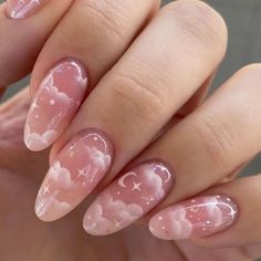 45456223731929 Nail Art Blanc, Acrylic Nails Stiletto, Birthday Nail Designs, Her Nails, White Nail Designs, Blue Nail, White Nail, Nail Designs Spring, Bling Nails