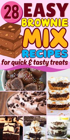 28 easy brownie mix recipes for quick and tasty treats