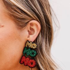 fb-feed Multicolor Beaded Earrings For Celebration, Multicolor Beaded Drop Earrings For Celebration, Fun Beaded Party Jewelry, Multicolor Dangle Beaded Earrings For Celebrations, Multicolor Dangle Earrings For Holiday, Multicolor Holiday Dangle Earrings, Trendy Colorful Beaded Party Earrings, Trendy Colorful Beaded Earrings For Party, Trendy Multicolor Festive Jewelry