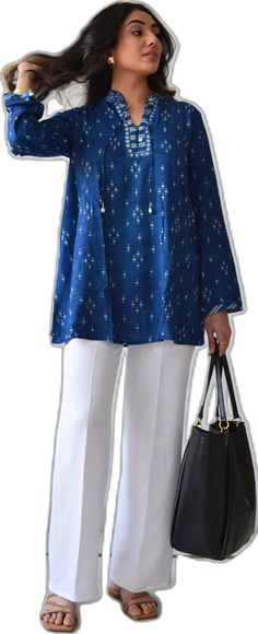 Casual Long Sleeve Kurta With Bandhani Print, Casual Long Sleeve Tunic With Printed Motifs, Traditional Long Sleeve Ikat Print Tunic, Traditional Long Sleeve Tunic With Ikat Print, Casual Straight Kurta Tunic With Printed Motifs, Casual Printed Tunic Kurta, Casual Tunic Straight Kurta With Printed Motifs, Casual Tunic With Straight Kurta Print, Casual Tunic With Printed Motifs In Kurta Style