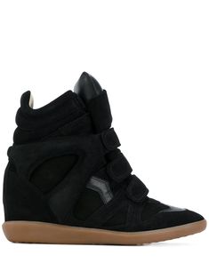 Isabel Marant Sneakers, Hidden Wedge Sneakers, Black Wedge Sneakers, Isabel Marant Shoes, Star Wars Outfits, Just Style, Wedge Ankle Boots, Hi Top, Sneakers Outfit