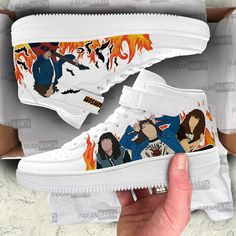 Stranger Things Eddie Munson Custom Air Mid Shoes – Gear Wanta Stranger Things Eddie Munson, Stranger Things Eddie, High Top Air Force, Mid Shoes, Air Force Shoes, Custom Shoes Diy, Eddie Munson, Modern Shoes, Swag Shoes