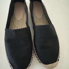 Never Worn. Make An Offer. Black Espadrilles, Espadrille Shoes, Espadrilles, J Crew, Spain, Womens Sizes, Women Shoes, Women Shopping, Black