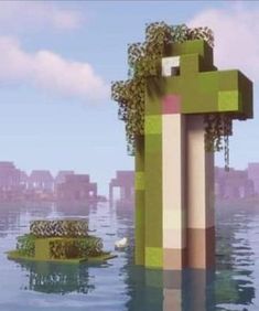 Pink Cottage Core Minecraft House, Minecraft Loch Ness Monster, Cute Minecraft Decorations Outside, Cool Minecraft Decorations, Minecraft Inspo Cute, Minecraft Balloons Build, Revamped Minecraft Village, Minecraft Cute Ideas To Build, Cute Minecraft Ideas To Build