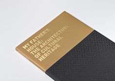 a black and gold book with the words mother, architecture, and the cultural heritage written on it