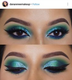 Blue, teal, turquoise eye makeup Turquoise Eye Makeup, Turquoise Makeup, Teal Makeup, Wedding Nails Ideas, Maquillage Yeux Cut Crease, Hazel Eye Makeup, Bright Eye Makeup, Turquoise Eyes