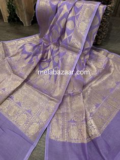 Soft Lavender Banarsi dupatta with tassels. Festive Purple Chanderi Dupatta, Purple Bollywood Dupatta For Transitional Season, Purple Wedding Dupatta For Transitional Season, Purple Wedding Dupatta, Semi-stitched Lavender Dupatta For Eid, Lavender Zari Work Dupatta For Wedding, Festive Purple Dupatta, Purple Unstitched Dupatta For Transitional Season, Festive Unstitched Purple Dupatta