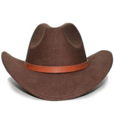 This Cowboy Hat takes you back to the good old days when life was still simple. Its design is perfect when you go to a throwback party, formal party or simply when you want to go back to the past and feel its warmth. It is made of 100% wool so you'll never worry about your head being soaked up on a cold weather. It has a brown leather band that is classic of a cowboy's hat. You'll surely love the plainness of its band because it does create a picturesque look of a cowboy. The tall crown has a center dent and pinched front, giving it an attractive look. Both the sides of the brim are turned up thereby making it an authentic cowboy hat. For a bunch of hats like this, you can always go to Innovato Design.  Product Highlights:   High quality wool material especially made for the winter  Comes Formal Cowboy, Western Formal, Throwback Party, Dragon Star, Dolphin Bracelet, Wood Inlay Rings, Punk Accessories, Masonic Ring, Wooden Sunglasses