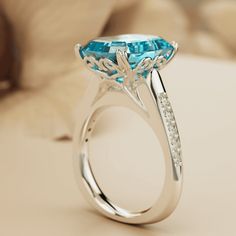 Limited Time Offer: $80 OFF with a FREE Giftbox Immerse yourself in the enchanting allure of the Aqua Dream ring, a true work of art designed to add a touch of magic to your life. It's not just jewelry; it's an experience—a symbol of your unique elegance and refined style. Details Material: High-quality S925 Sterling Silver Stone: Simulated Ethical Aquamarine. Materials Lasting Shine: Crafted from high-quality silver with 4 layers of platinum, this ring promises a lifetime of shine and durabilit Emerald Cut Aquamarine Ring, Special Ring, Aquamarine Ring, Refined Style, Aquamarine Rings, Luxury Gift Box, Crown Jewels, Everyday Luxuries, Dream Ring