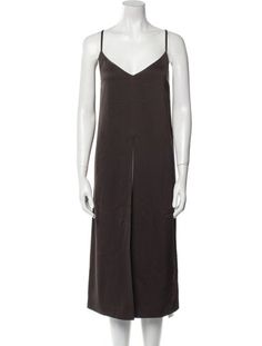 Halston Slip DressBrownSleeveless with V-NeckFit:Dresses by Halston typically fit true to size. Brown Fitted V-neck Slip Dress, Fitted Brown V-neck Slip Dress, Sleeveless Brown Slip Dress For Spring, Brown Sleeveless Slip Dress For Spring, Brown Sleeveless Slip Dress For Summer, Sleeveless Brown Midi Dress For Daywear, Brown Sleeveless Midi Dress For Daywear, Chic Brown Sleeveless Slip Dress, Brown Sleeveless Slip Dress For Date Night