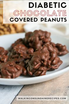 Sugar Free Candy Recipes, Chocolate Peanut Clusters, Chunky Bar, Chocolate Clusters, Peanut Clusters, Sugar Free Recipes Desserts, Chocolate Covered Peanuts, Yummy Dishes