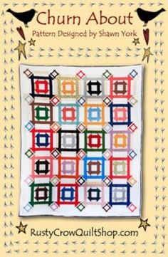 the front cover of a quilt book