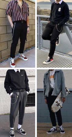 Eboy Outfits, Eboy Style, Street Style Outfits Men, Neue Outfits