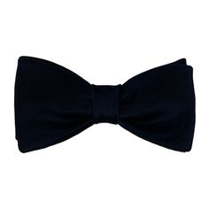 This classic 2 1/2″ (6.5 cm) wide black smooth duchess satin bowtie is handmade in the United States exclusively for Michael Andrews Bespoke. It is made from the same satin we use on our tuxedos. * Pre-tied * Adjustable length * 100% silk Pre-tied Satin Bow For Black Tie Events, Classic Pre-tied Decorative Bow, Classic Pre-tied Satin Bow Tie, Pre-tied Decorative Bow Tie For Black Tie Events, Solid Black Tie Bow With Ties, Classic Black Tie Event Bow Tie, Classic Black Tie With Decorative Bow, Classic Pre-tied Tie With Decorative Bow, Classic Pre-tied Bow Tie