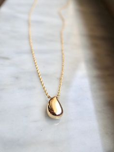 Water Drop Necklace, Gold Minimalist Pendant Necklace, Small Gold Pendant Necklace, Dainty Gold Droplet Necklace, Jewelry Gift for Her - Etsy Minimalist Everyday Jewelry With Teardrop Pendant, Minimalist Drop Necklace For Gift, Minimalist Hypoallergenic Teardrop Jewelry, Hypoallergenic Minimalist Teardrop Jewelry, Minimalist Drop Pendant Necklace With Adjustable Chain, Minimalist Pendant Drop Necklace With Adjustable Chain, Minimalist Drop Necklace With Delicate Chain For Formal Events, Minimalist Drop Necklace With Delicate Chain For Formal Occasions, Simple Teardrop Pendant Jewelry