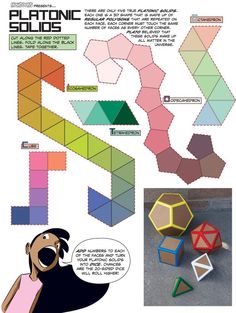 the instructions for how to make an origami puzzle