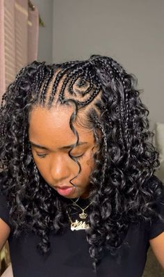 Bohemian Knotless, Hairstyles Protective, Short Box Braids Hairstyles, Hairstyles Black Women