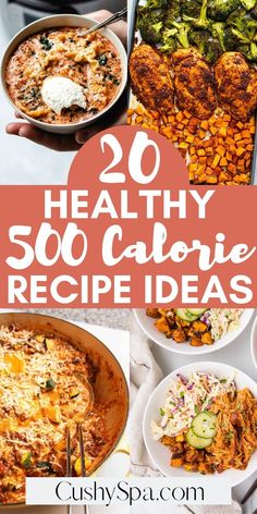 the top 20 healthy 500 calorie recipe ideas