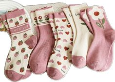 Comfortable Pink Cotton Socks, Pink Casual Winter Socks, Casual Pink Winter Socks, Pink Casual Socks For Winter, Spring Cotton Socks Gift, Cotton Socks For Spring Gift, Spring Gift Cotton Socks, Trendy Winter Cotton Socks, Trendy Cotton Winter Socks