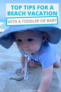 BEACH VACATION WITH A TODDLER Beach Vacations, Beach Essentials, Beach Tops, Happy Family, Tips Tricks, Family Time, Top Tips