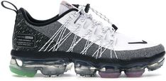 Nike Air VaporMax Run Utility White Black (W) - AQ8811-101 Foams Shoes Nike, Shark Helmets, Shoes Air Max, Nike Products, Nike Vapor Max, Nike Air Max Mens, Vapor Max, Air Shoes, Nike Vapormax