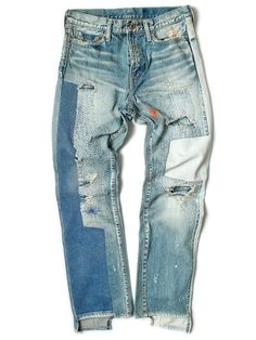 Damaged Jeans, Distressed Outfit, Jean Set, Denim Fashion Women, Custom Jeans, Mens Outfit Inspiration, Jeans Diy